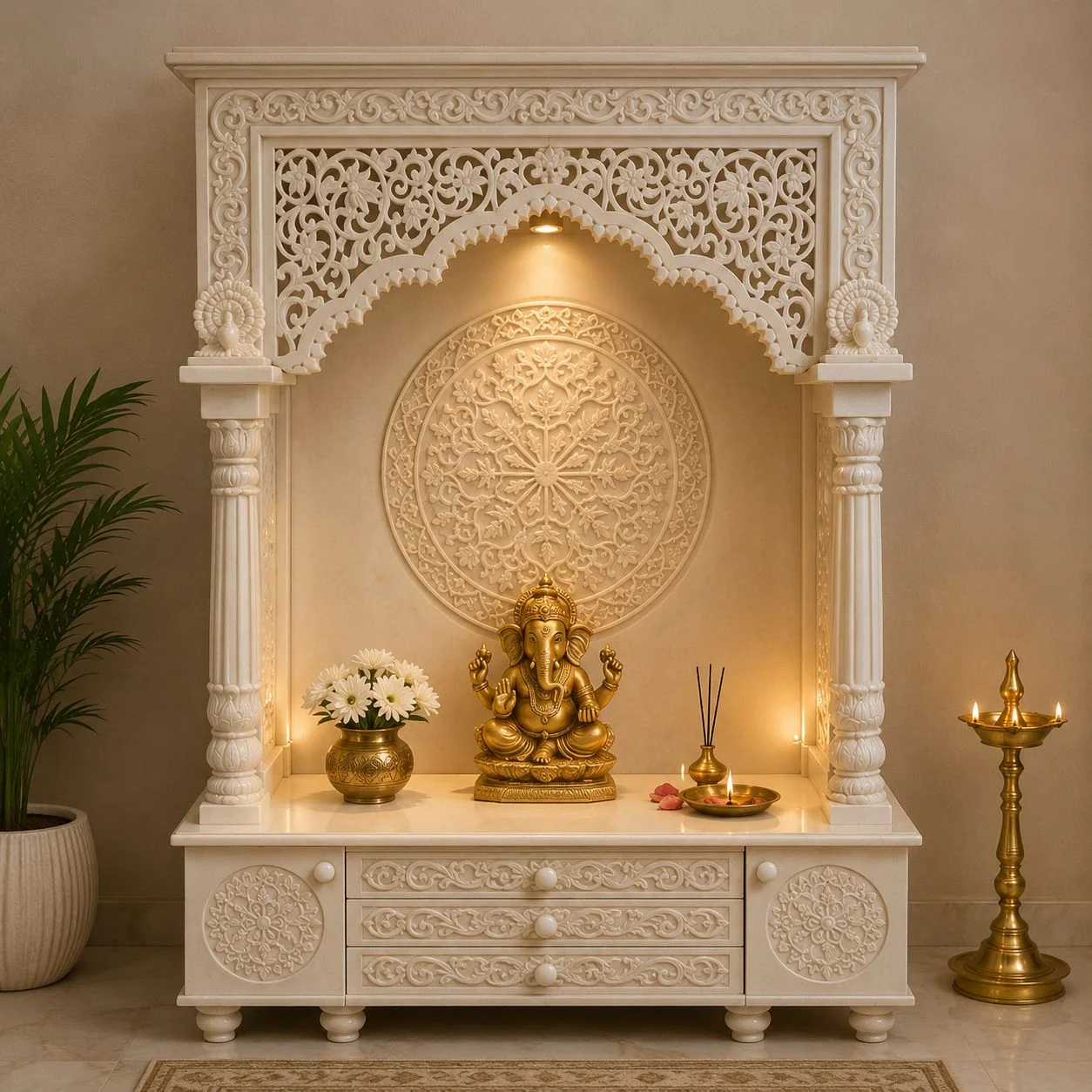How to Maintain a Marble Temple: A Complete Guide to Keep Your Mandir Beautiful