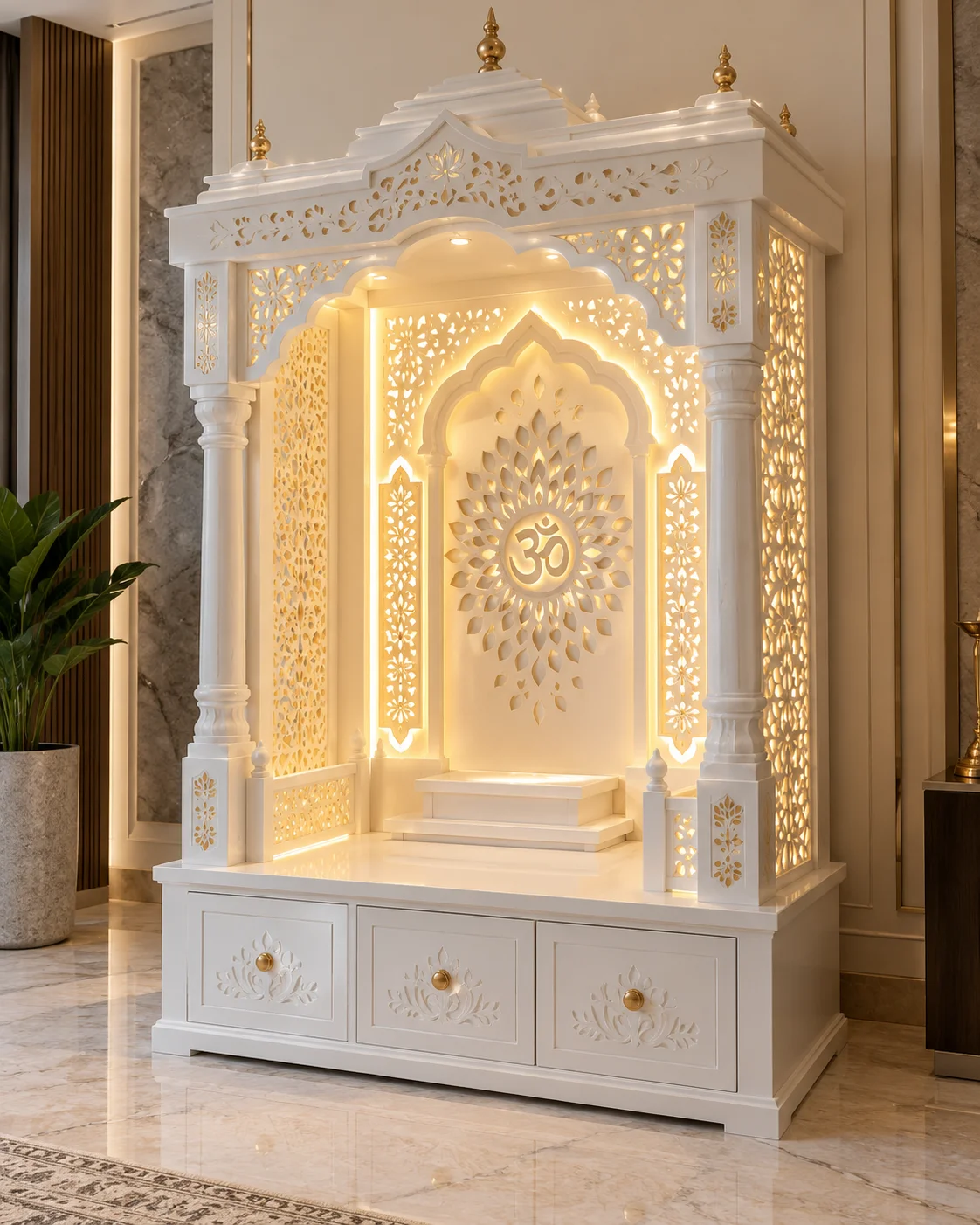 Corian God Temple Manufacturers