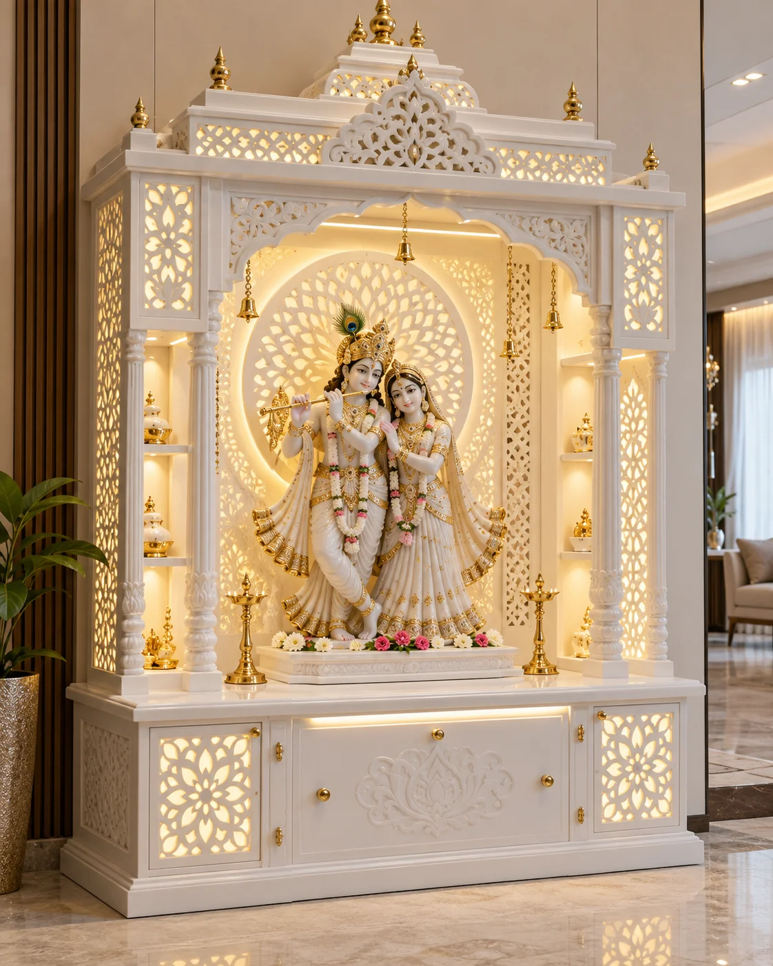 Shree Banke Bihari Corian Temple Manufacturers