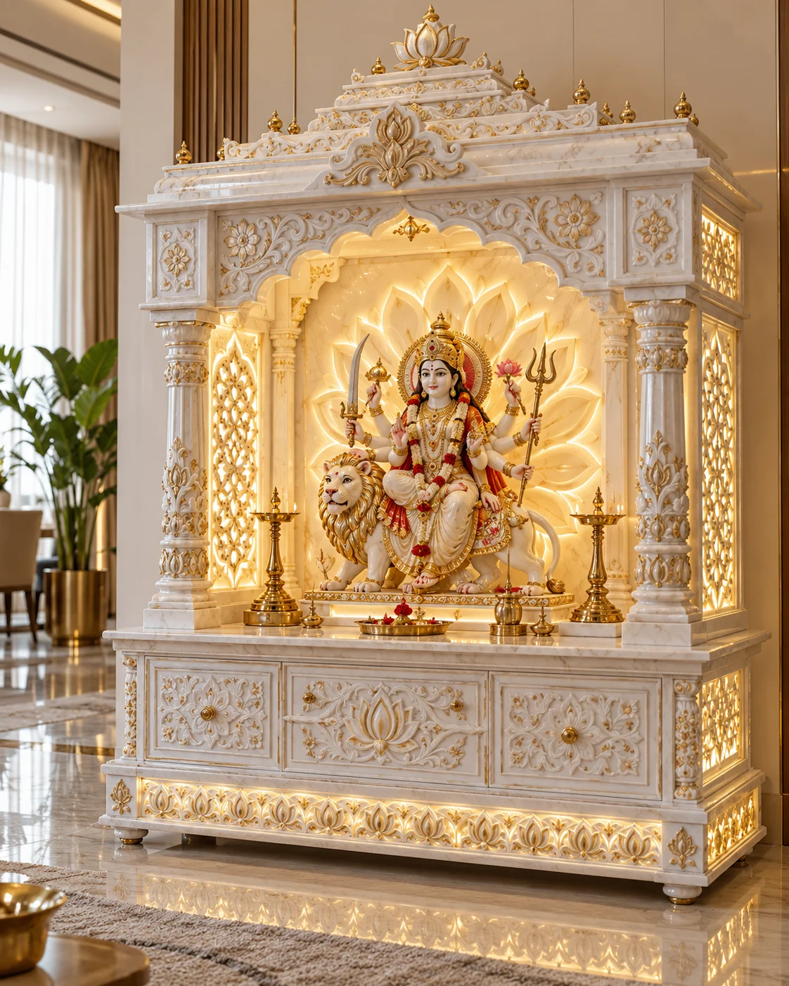 Shree Durga Mata Marble Temple Manufacturers