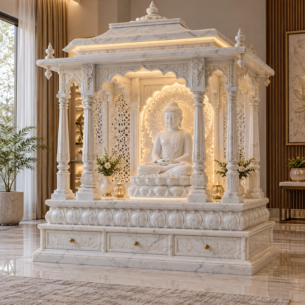 Buddha Marble Shrine Manufacturers