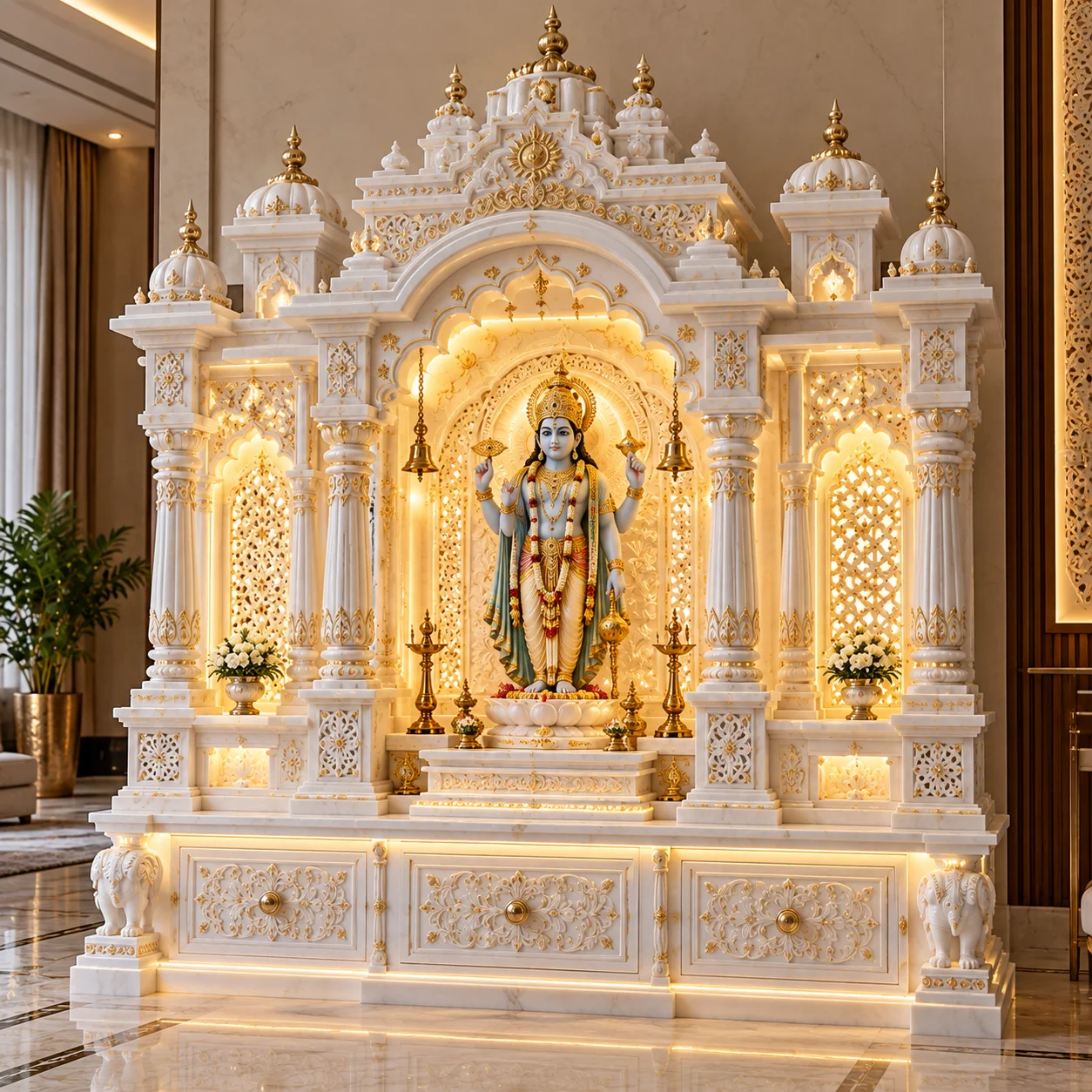 Shree Vishnu Marble Temple Manufacturers