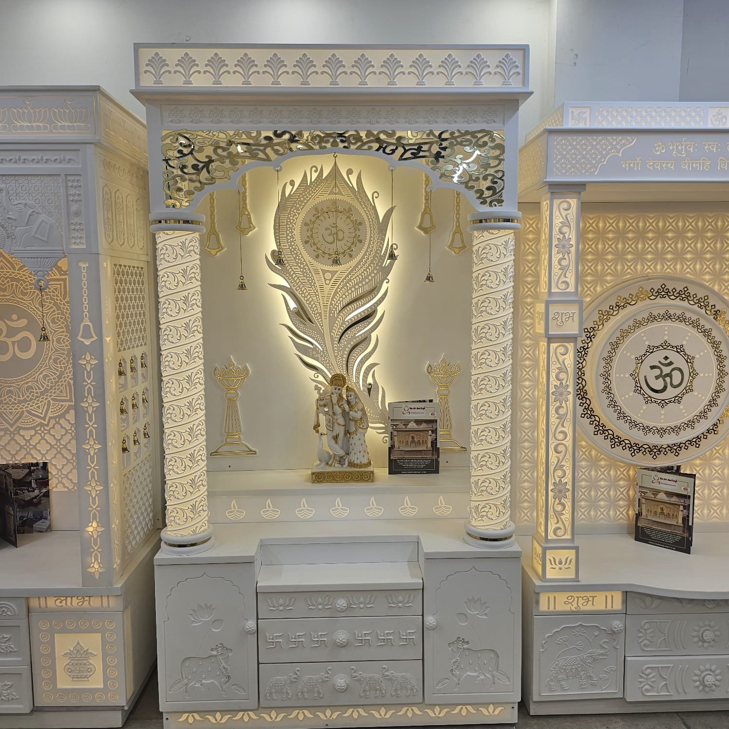Corian Temple with LED Lighting Manufacturers