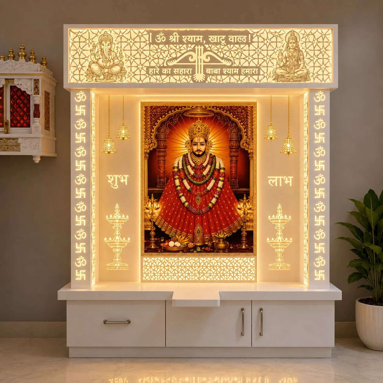 Shree Khatu Shyam Corian Temple Manufacturers